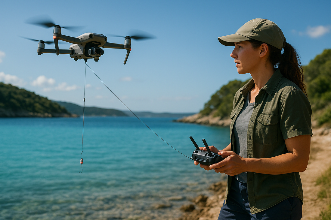 Drone Fishing in Western Australia