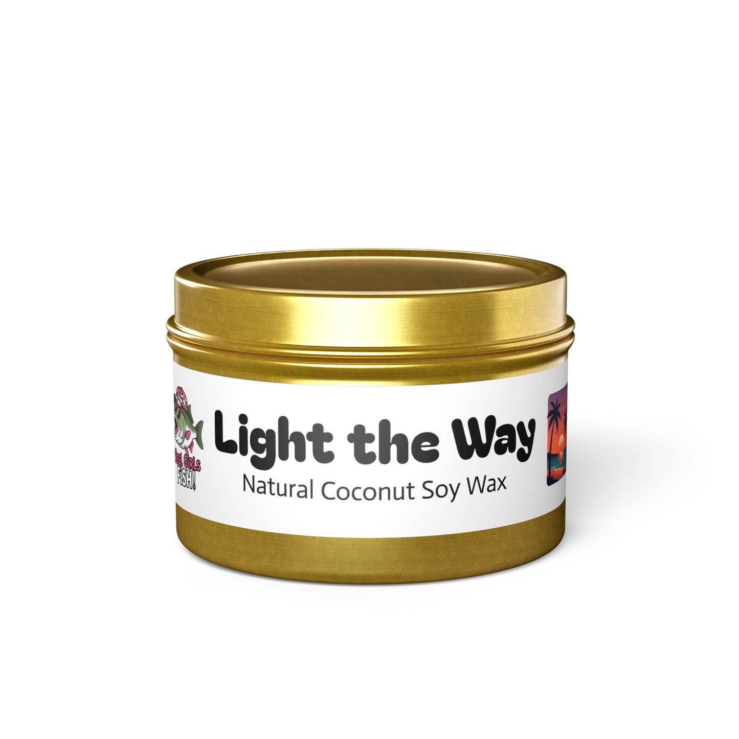 π―οΈ Natural Coconut Soy Wax Tin Candles β Light the Way to Your Next Catch