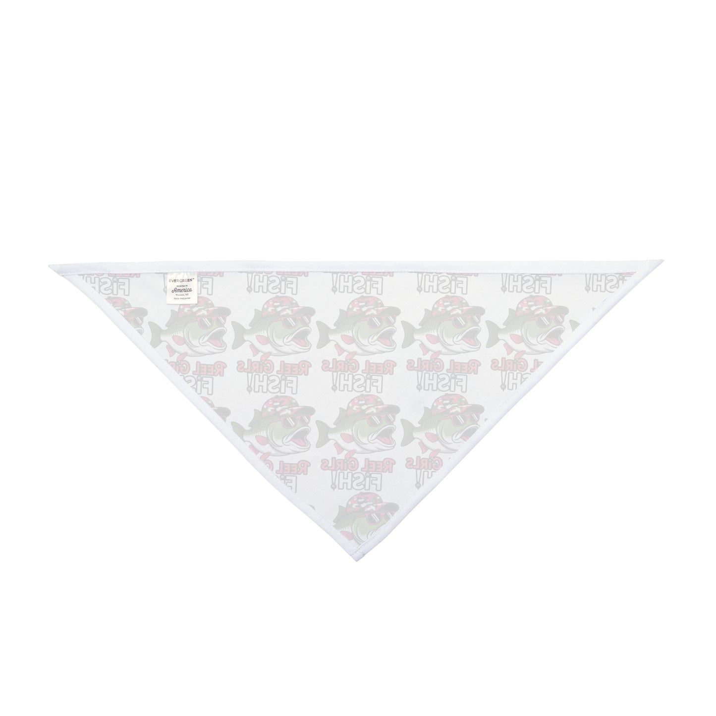 🐾 Reel Girls Fish Pet Bandana – For the Paws That Play by the Bay