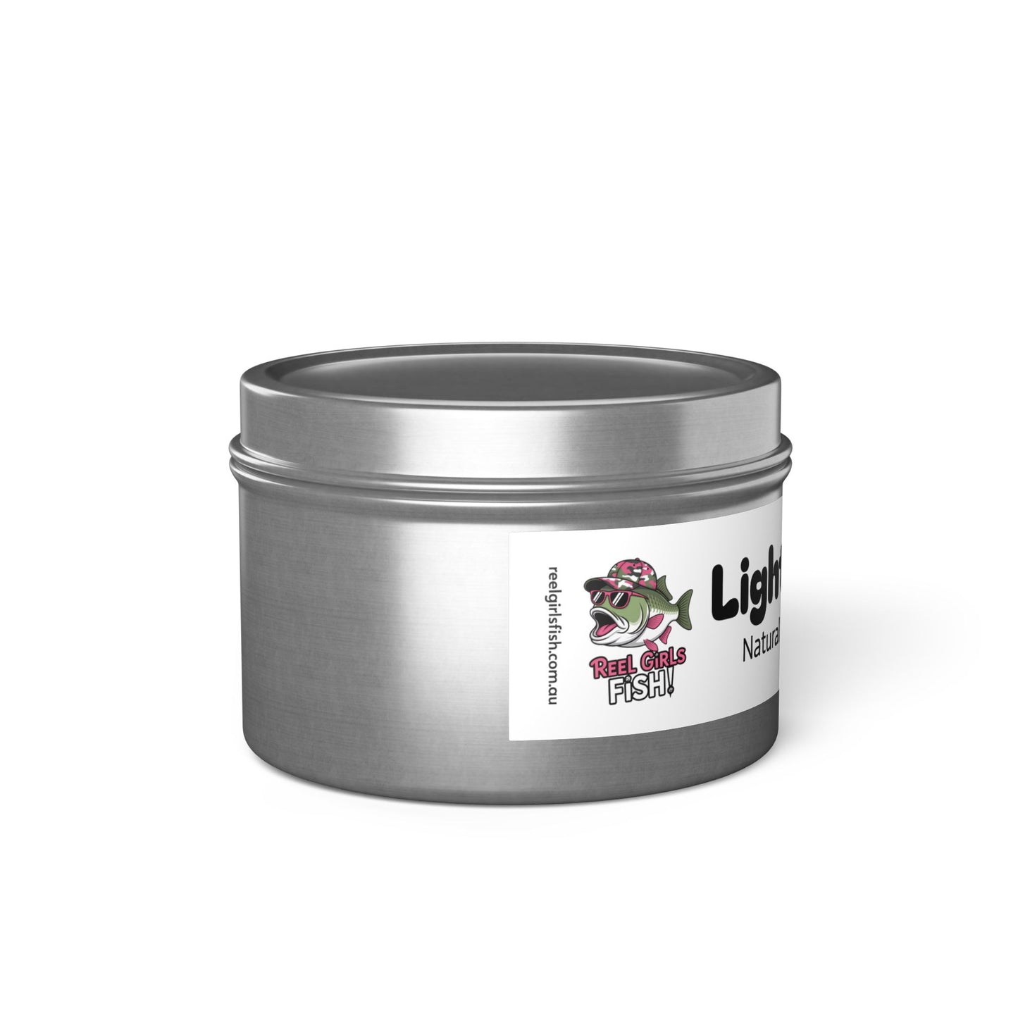 π―οΈ Natural Coconut Soy Wax Tin Candles β Light the Way to Your Next Catch