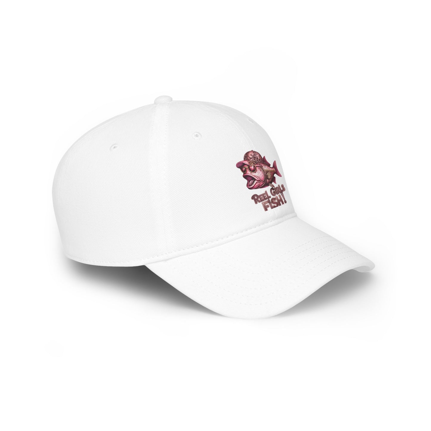 Reel Girls Fish™ Steampunk Low Profile Baseball Cap – Limited Edition