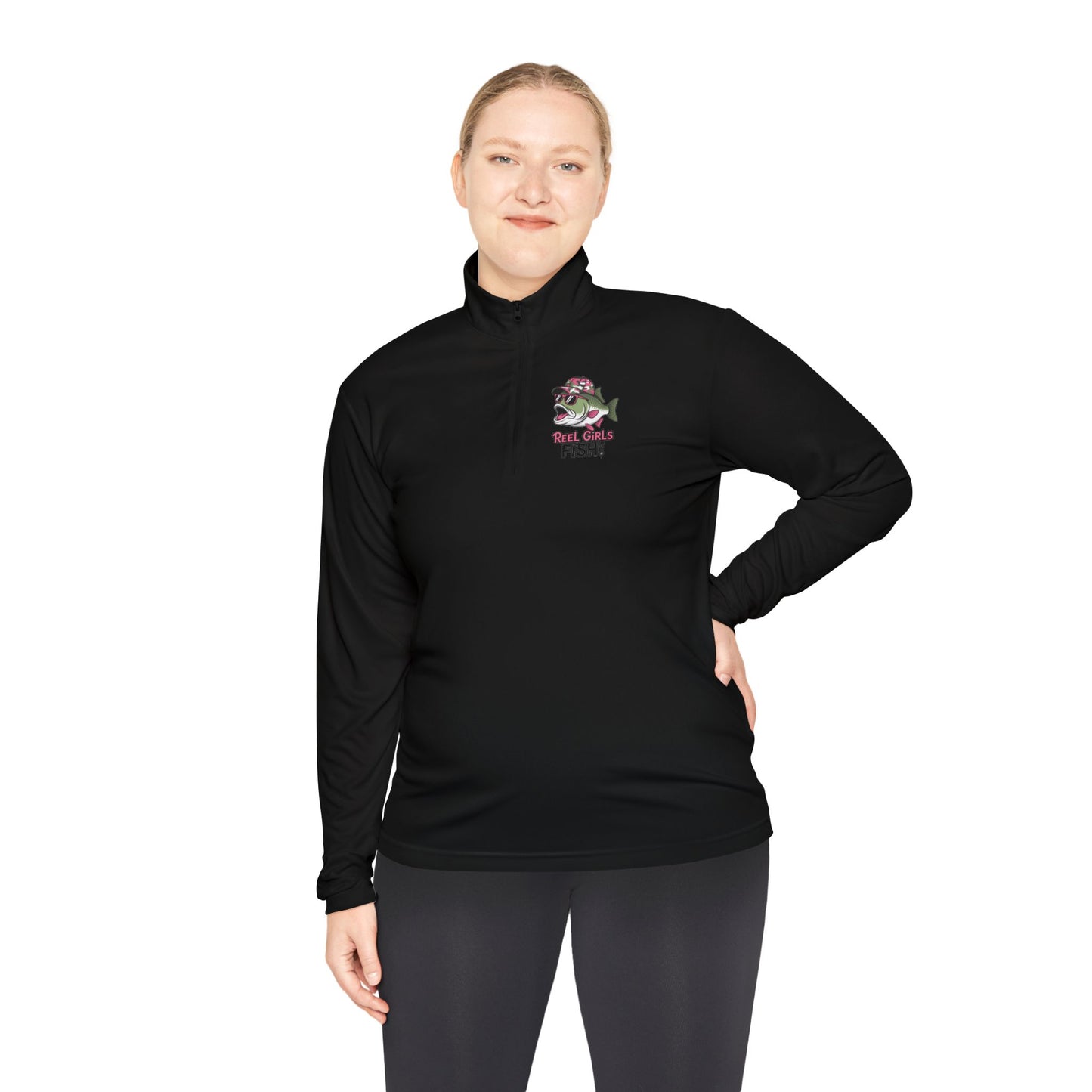 Quarter-Zip Pullover Fishing Lover's Hoodie