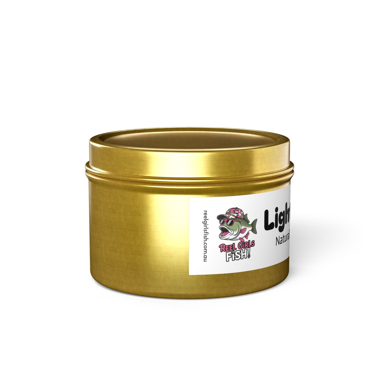 π―οΈ Natural Coconut Soy Wax Tin Candles β Light the Way to Your Next Catch