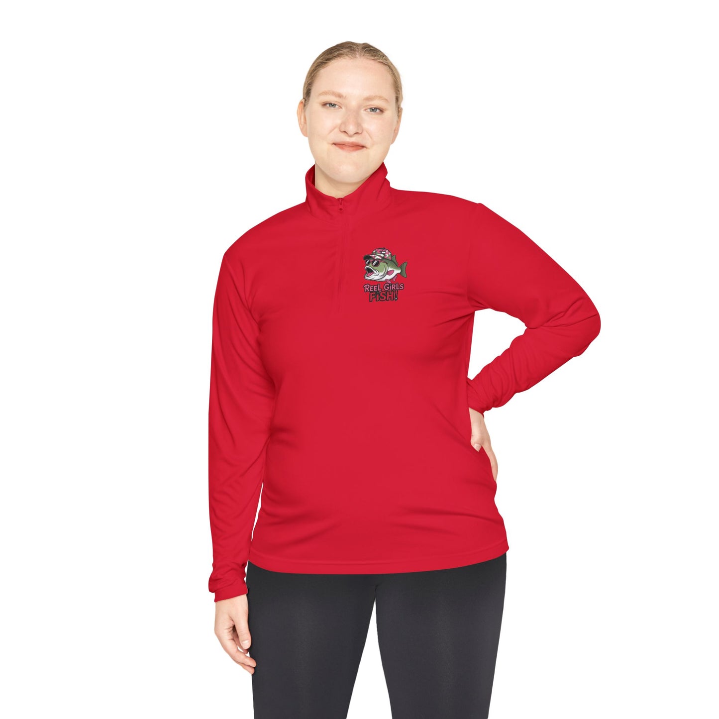 Quarter-Zip Pullover Fishing Lover's Hoodie