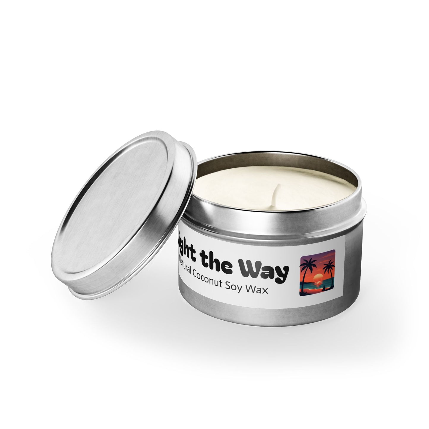 π―οΈ Natural Coconut Soy Wax Tin Candles β Light the Way to Your Next Catch