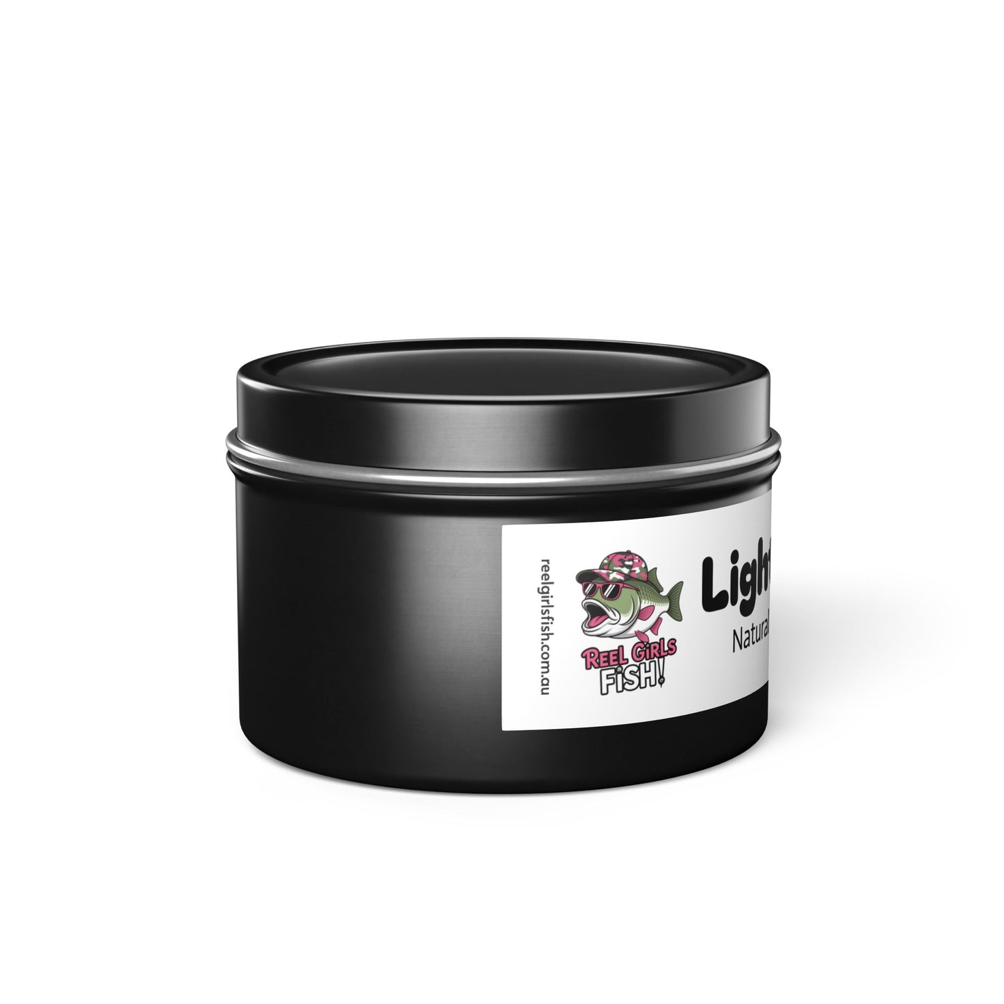 π―οΈ Natural Coconut Soy Wax Tin Candles β Light the Way to Your Next Catch