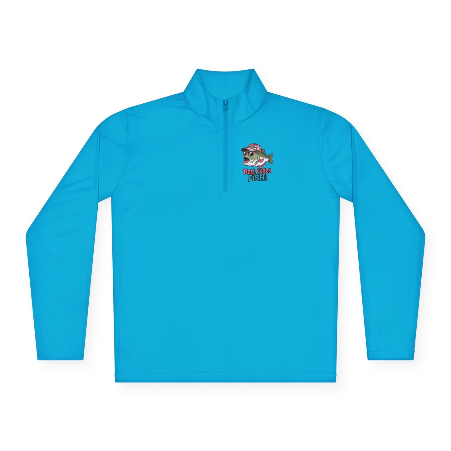 Quarter-Zip Pullover Fishing Lover's Hoodie