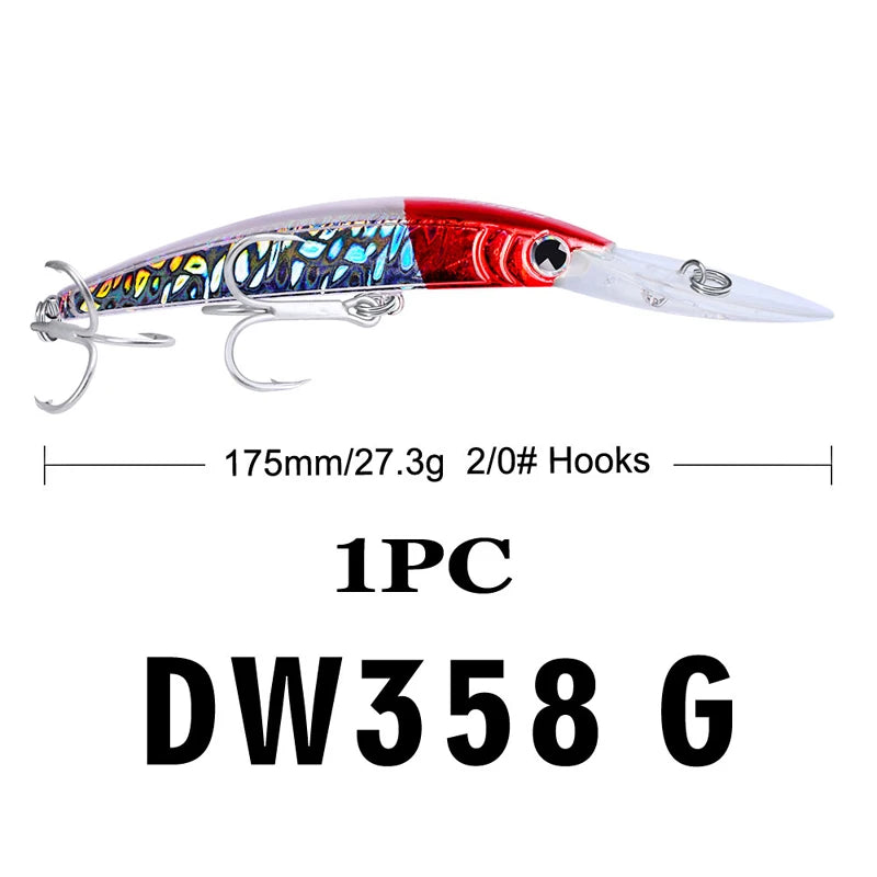 7" Minnow Fishing Lure – Bold, Bright and Built for Adventure