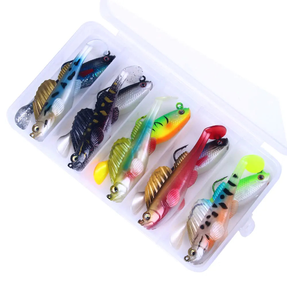 Soft Plastic Swimbait Combo Box – Saltwater & Freshwater Ready