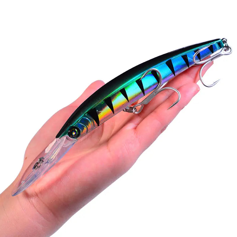 7" Minnow Fishing Lure – Bold, Bright and Built for Adventure
