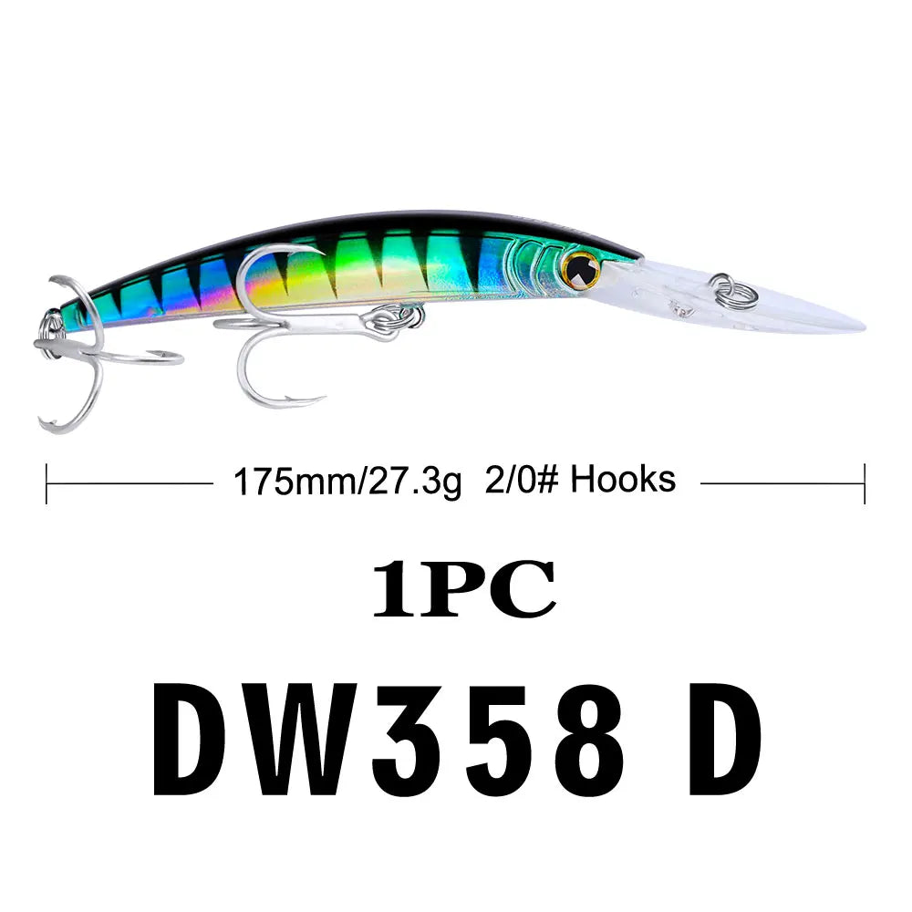 7" Minnow Fishing Lure – Bold, Bright and Built for Adventure