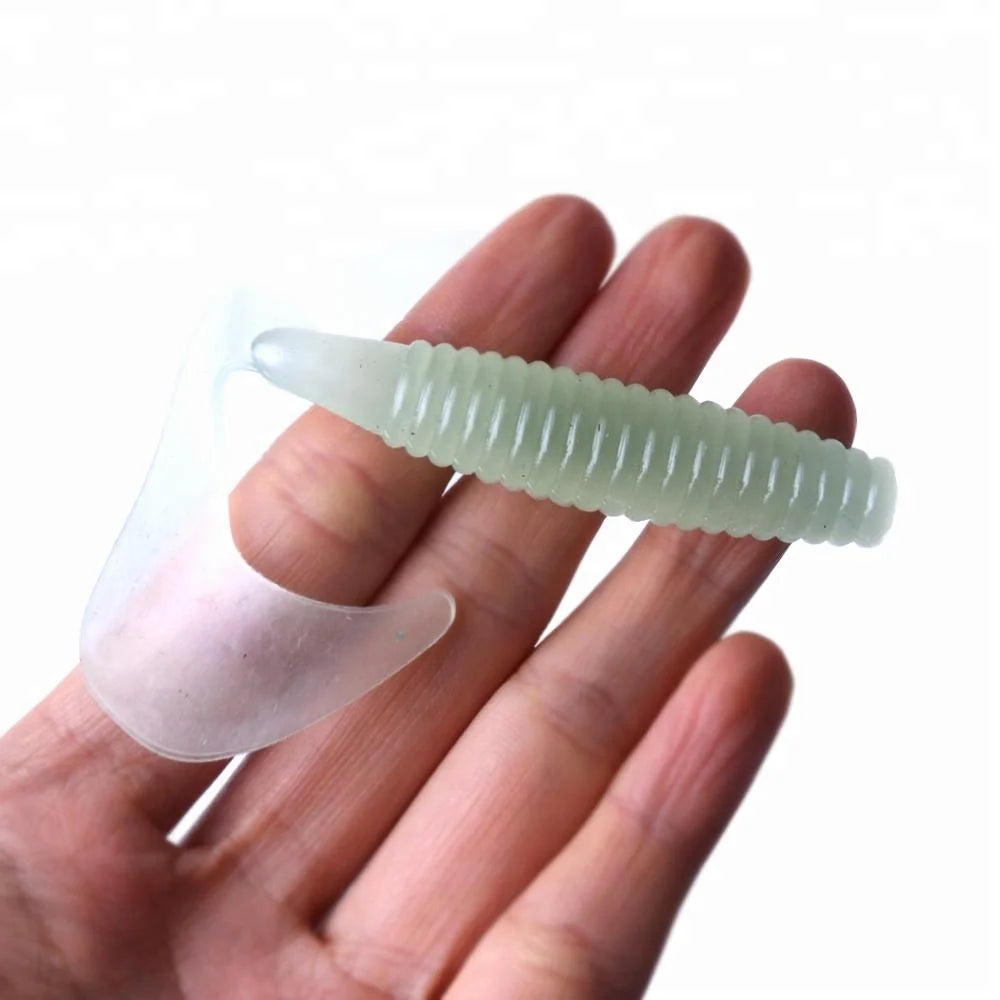 🎣 Hengjia Glow Luminous Soft Bait – 6PCS Set