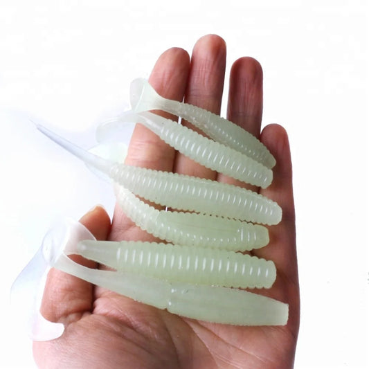 π£ Hengjia Glow Luminous Soft Bait β 6PCS Set