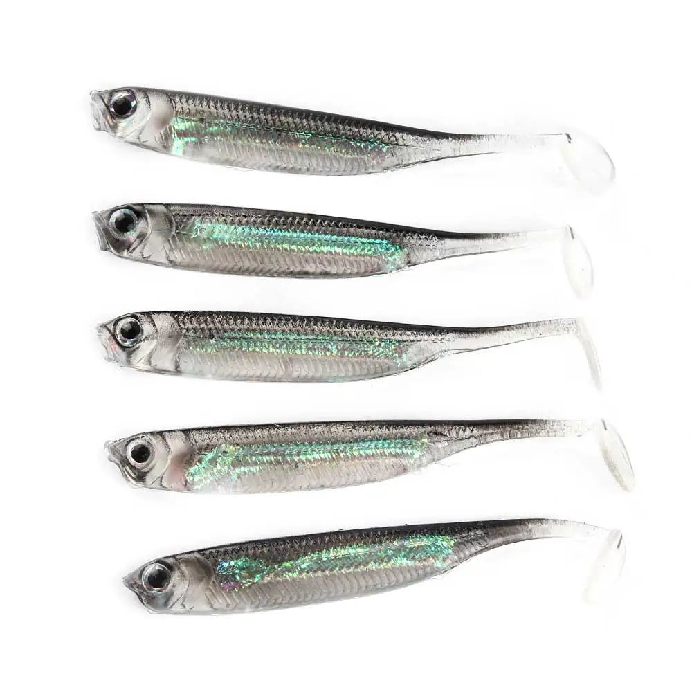 Rainbow Soft Bait Set – 5pcs of Colorful Confidence for Every Cast
