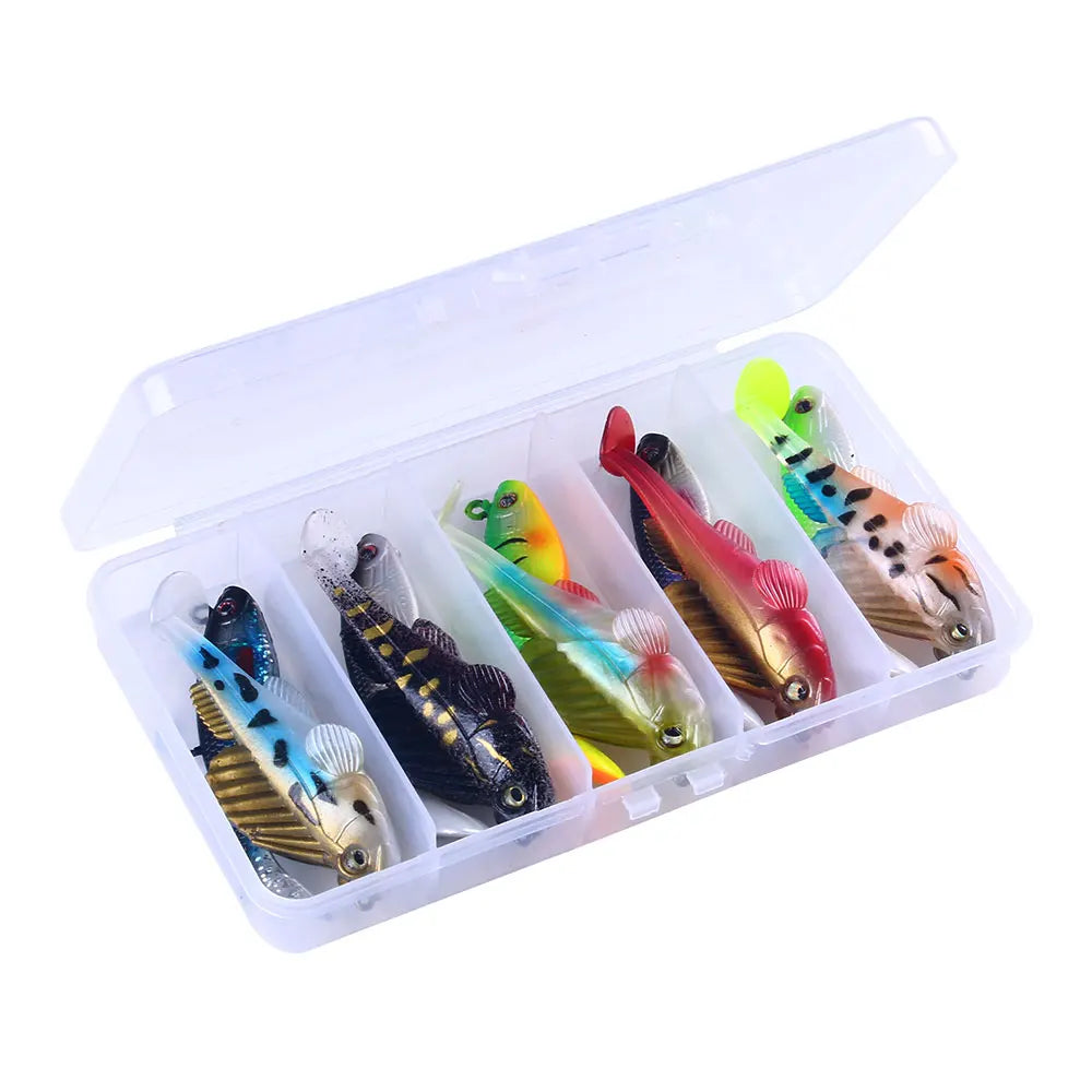 Soft Plastic Swimbait Combo Box – Saltwater & Freshwater Ready