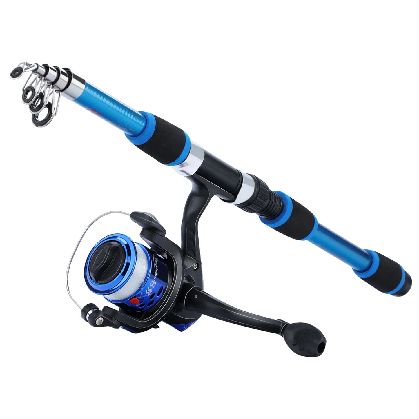 Youth Telescopic Fishing Rod & Reel Combo β 1.8M Full Kit for Confident Young Anglers