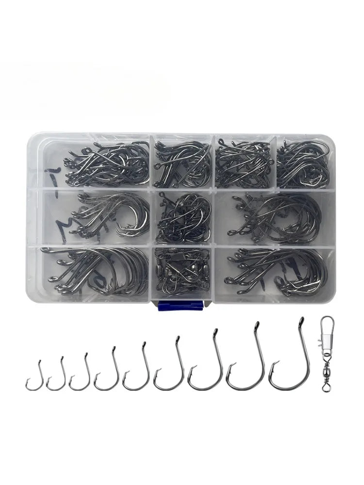170PCS Circle Hooks Set – Precision Meets Power