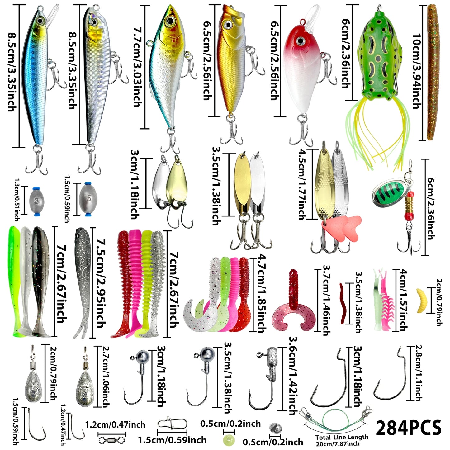 Fishing Lures Kit for Beginners - Confidence in every cast