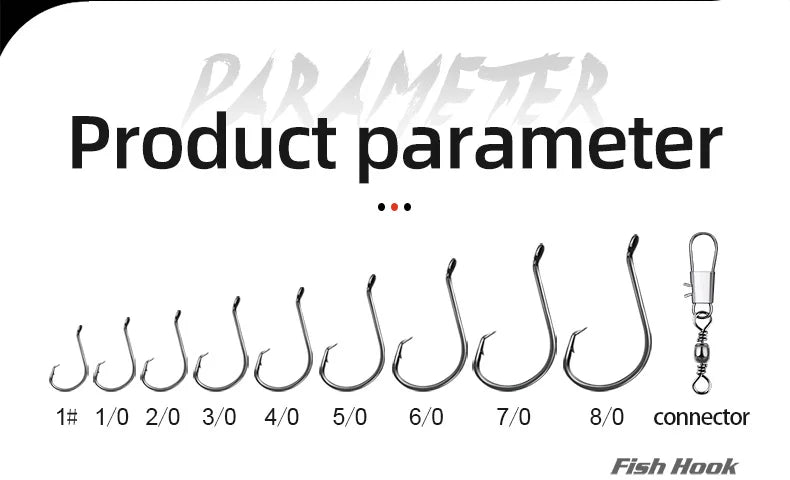170PCS Circle Hooks Set – Precision Meets Power