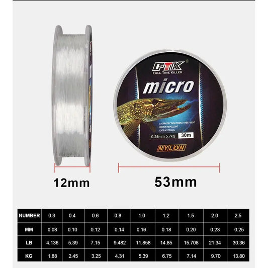 Fishing Line – High Wear Resistance Nylon (100m)