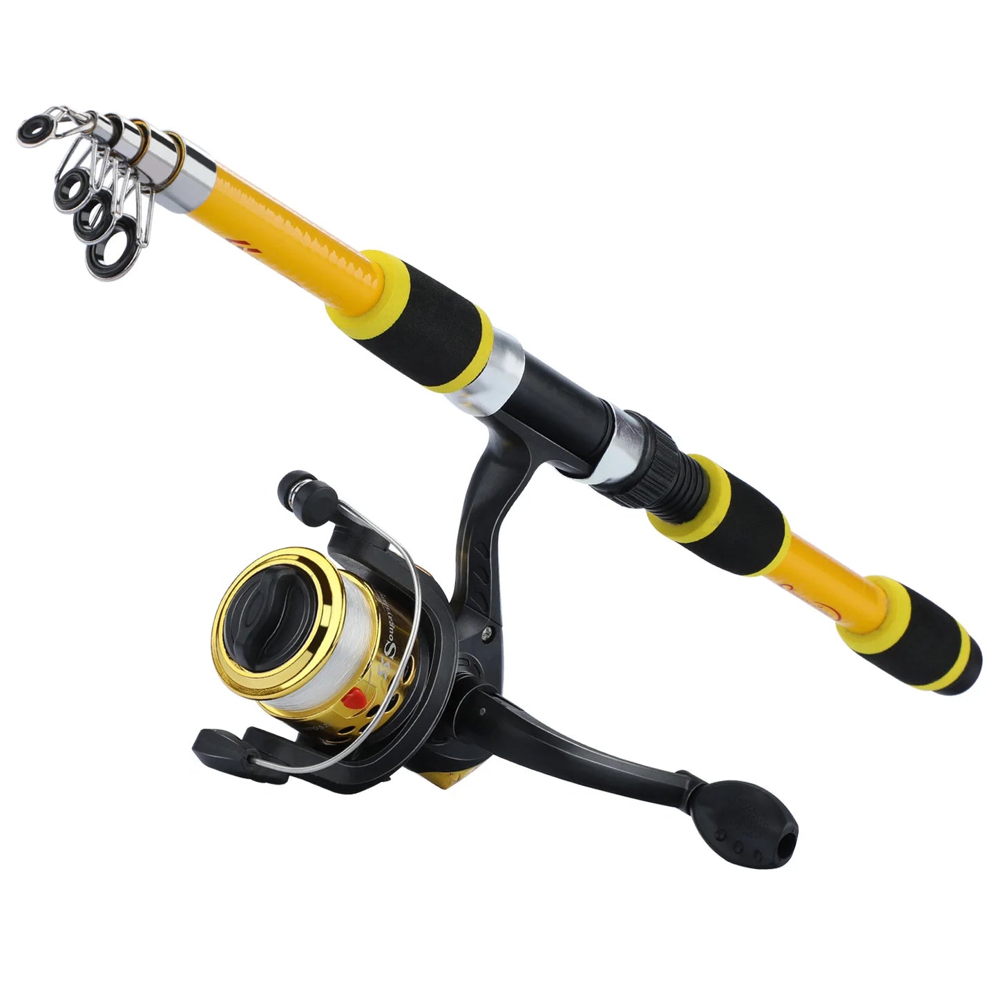 Youth Telescopic Fishing Rod & Reel Combo β 1.8M Full Kit for Confident Young Anglers