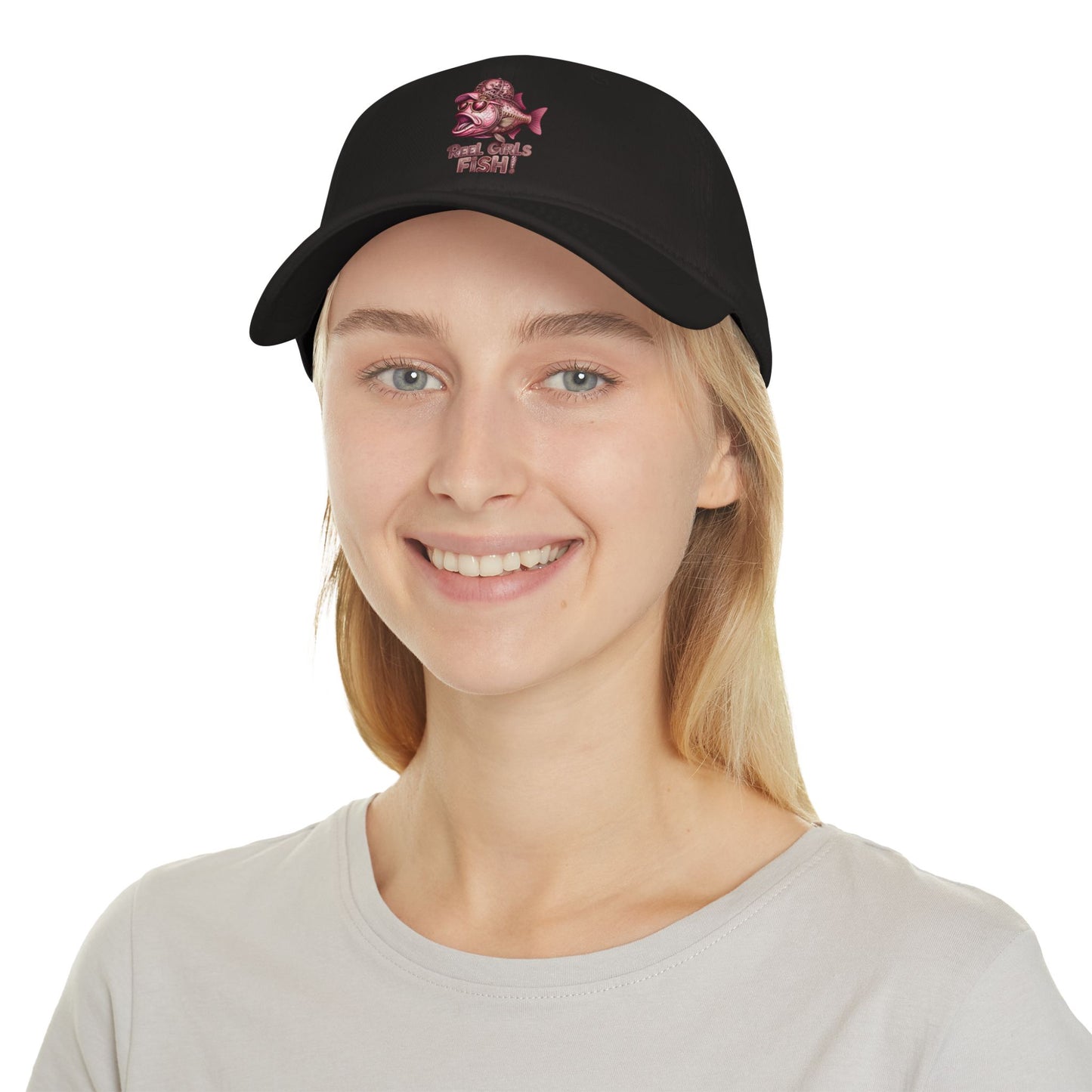 Reel Girls Fish™ Steampunk Low Profile Baseball Cap – Limited Edition