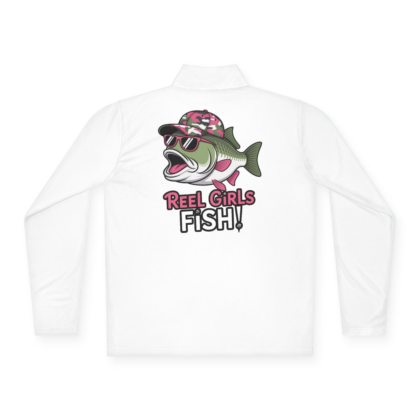 Quarter-Zip Pullover Fishing Lover's Hoodie