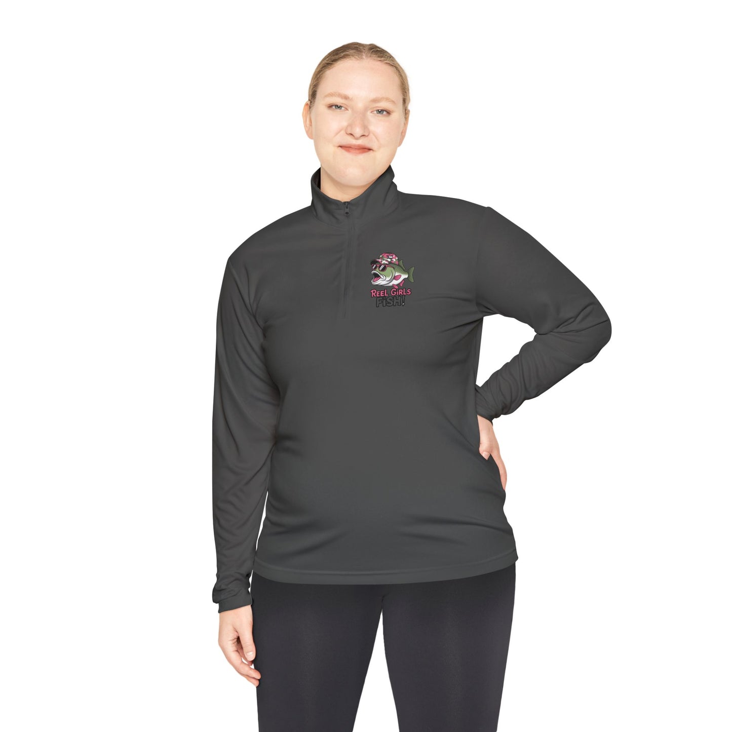 Quarter-Zip Pullover Fishing Lover's Hoodie