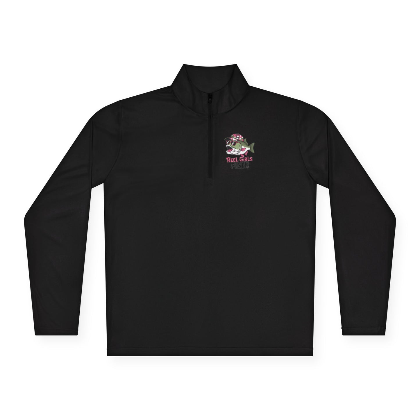 Quarter-Zip Pullover Fishing Lover's Hoodie