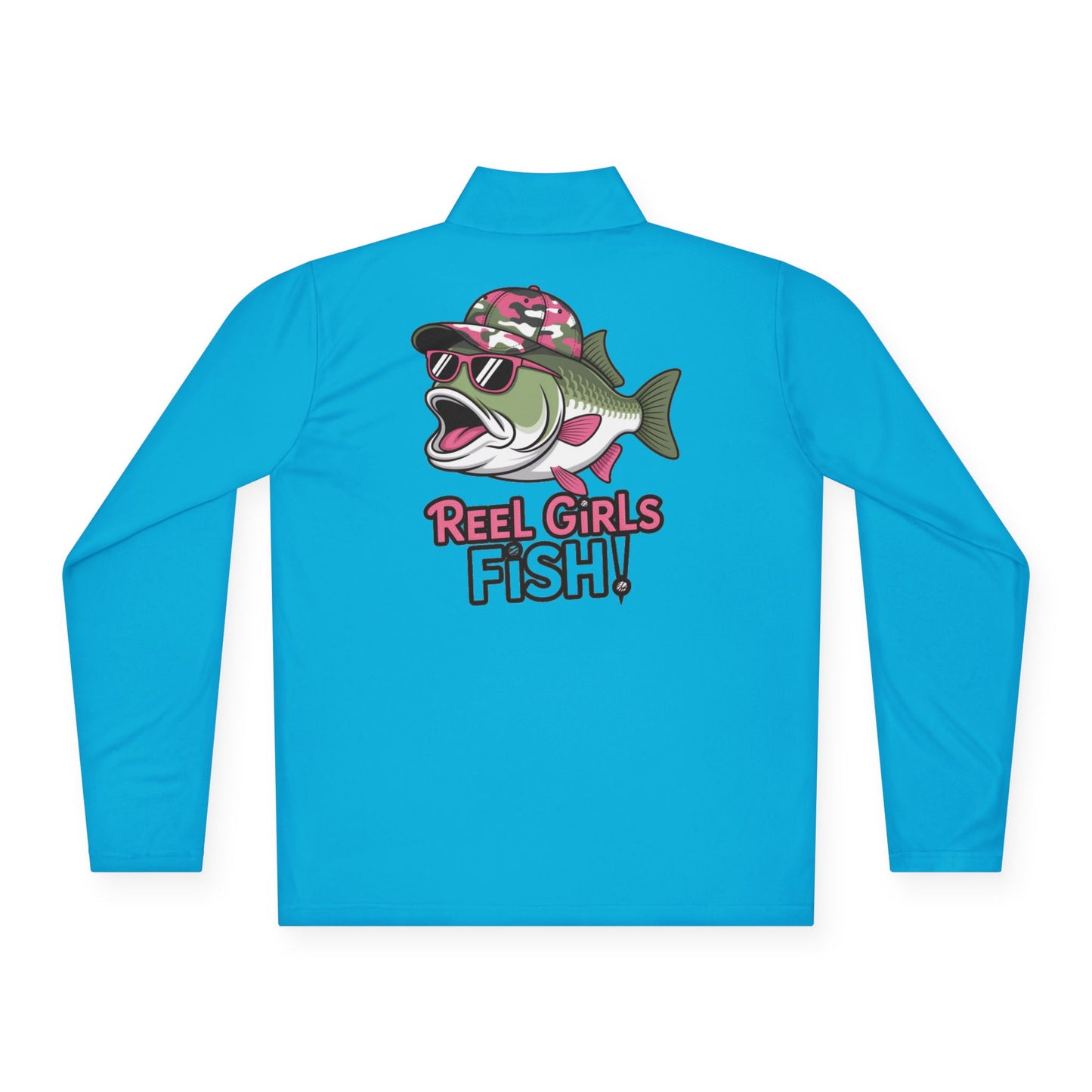 Quarter-Zip Pullover Fishing Lover's Hoodie