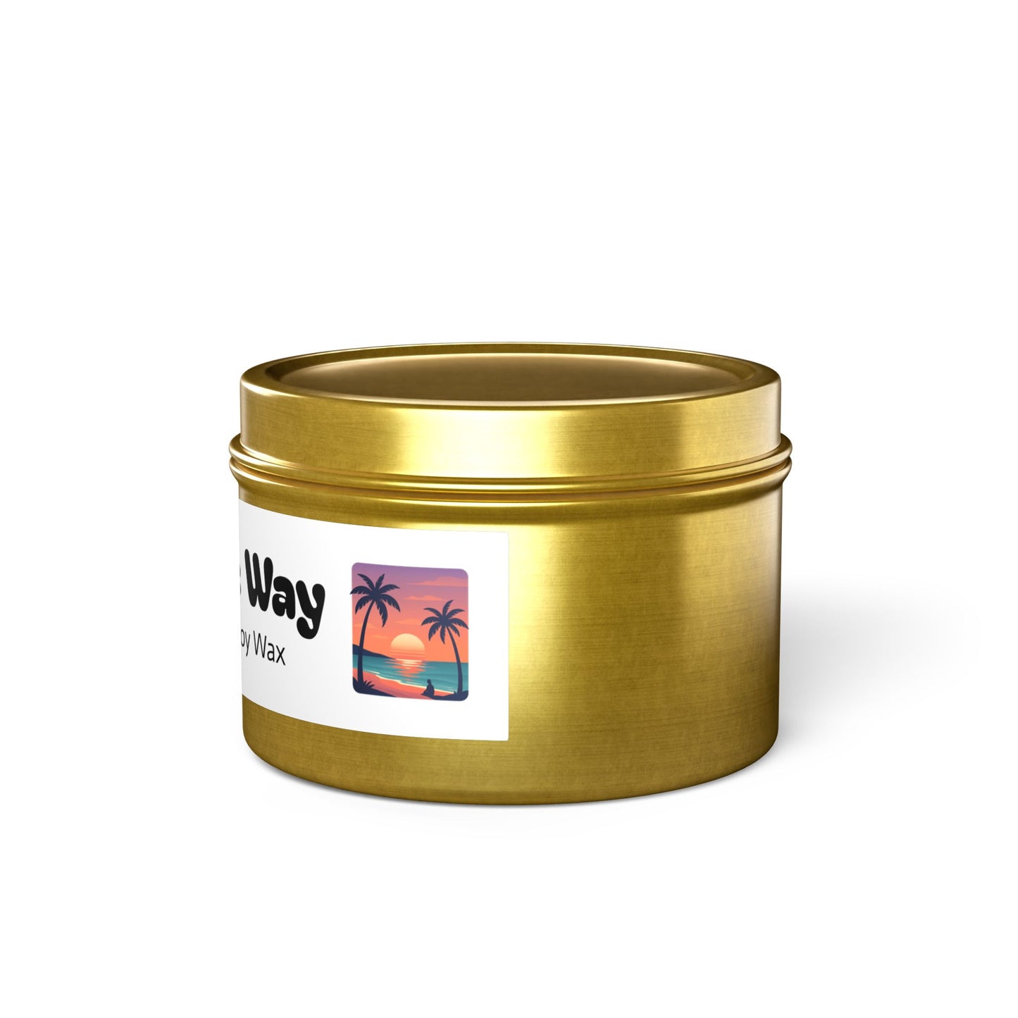 🕯️ Natural Coconut Soy Wax Tin Candles – Light the Way to Your Next Catch