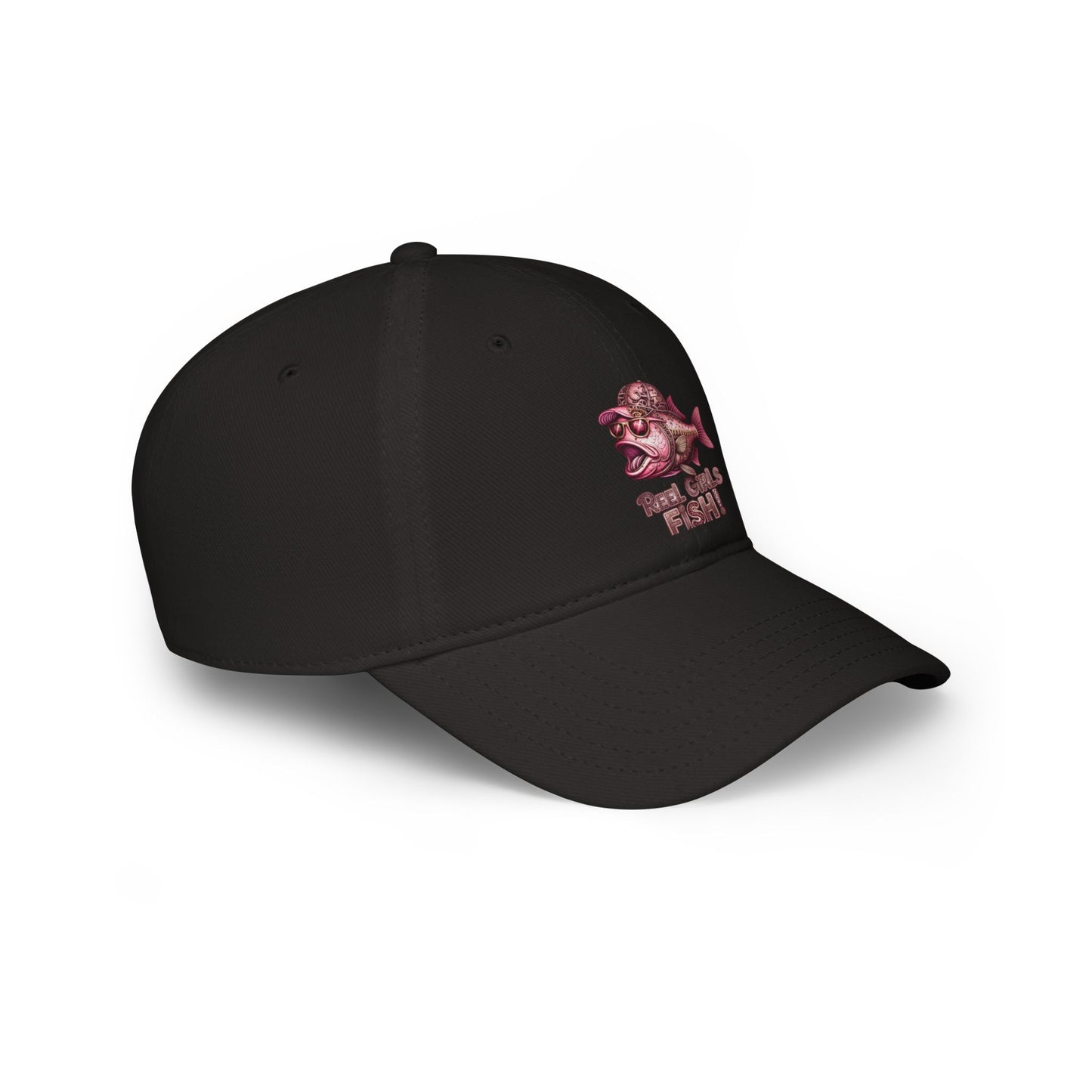 Reel Girls Fish™ Steampunk Low Profile Baseball Cap – Limited Edition
