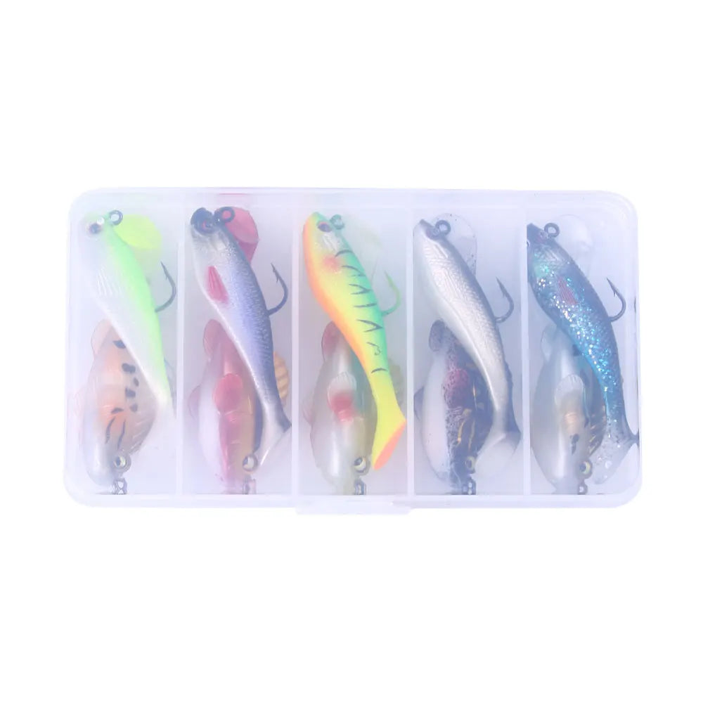 Soft Plastic Swimbait Combo Box – Saltwater & Freshwater Ready