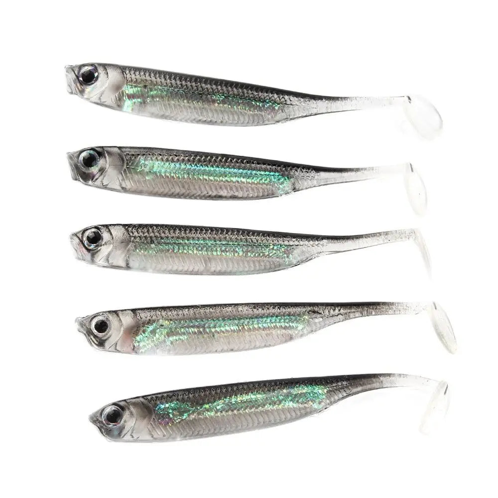 Rainbow Soft Bait Set – 5pcs of Colorful Confidence for Every Cast