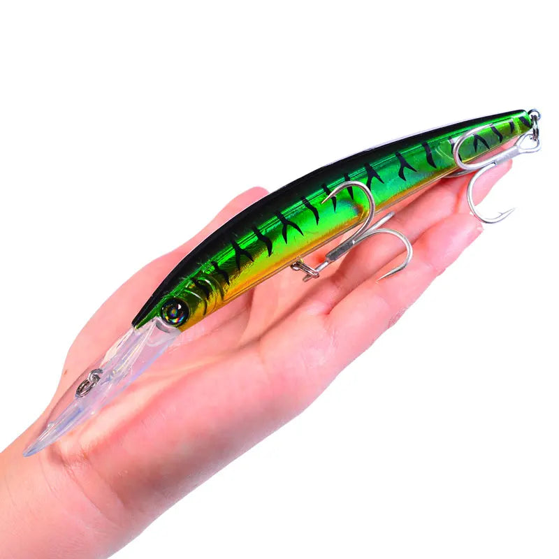 7" Minnow Fishing Lure – Bold, Bright and Built for Adventure