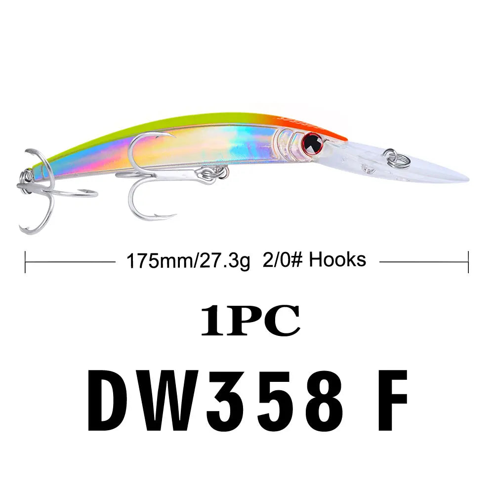 7" Minnow Fishing Lure – Bold, Bright and Built for Adventure
