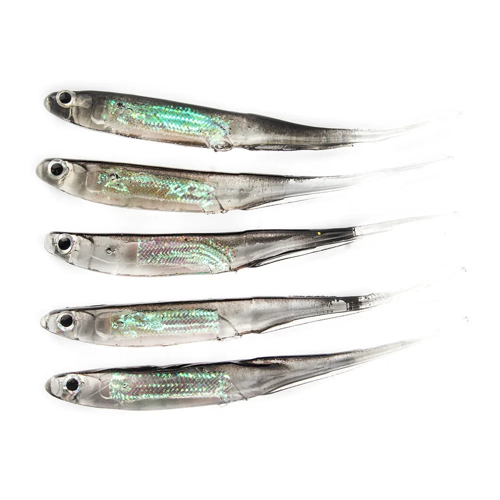 Rainbow Soft Bait Set – 5pcs of Colorful Confidence for Every Cast