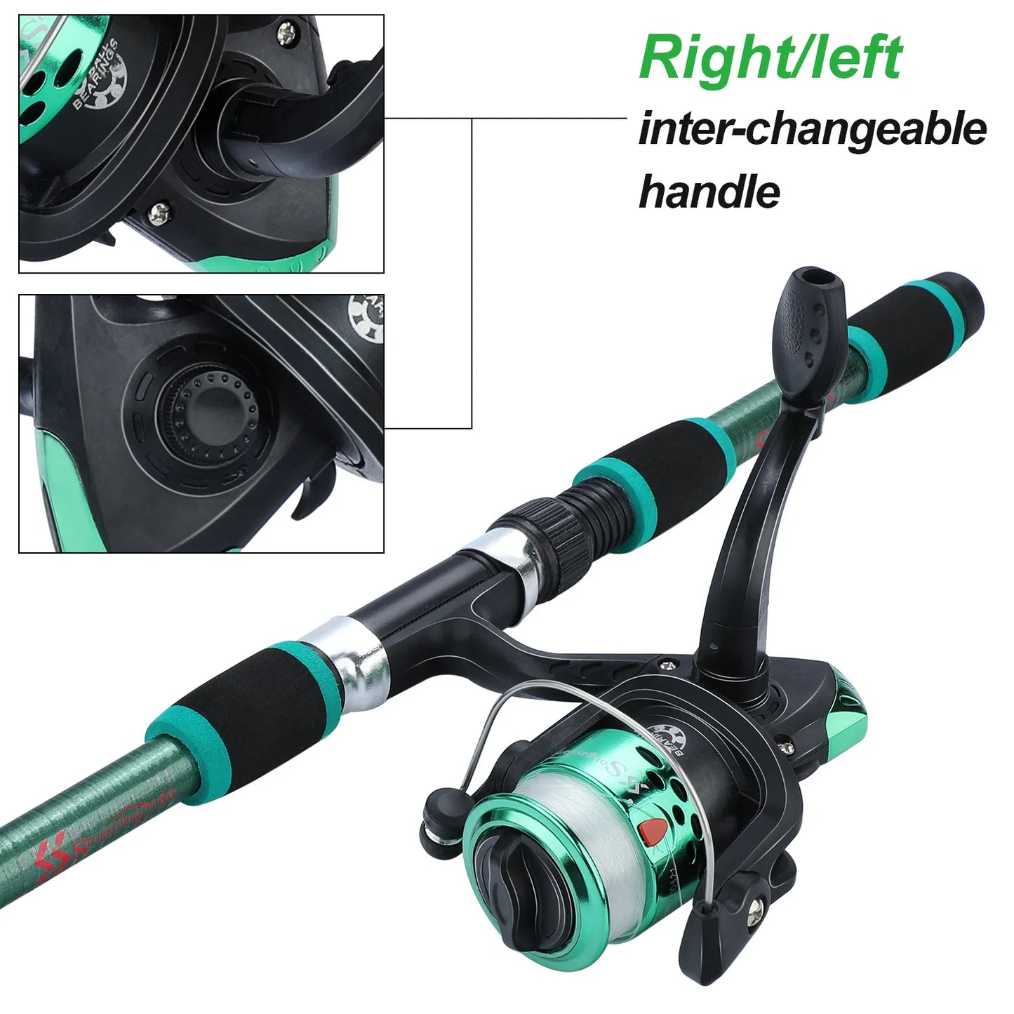 Youth Telescopic Fishing Rod & Reel Combo – 1.8M Full Kit for Confident Young Anglers
