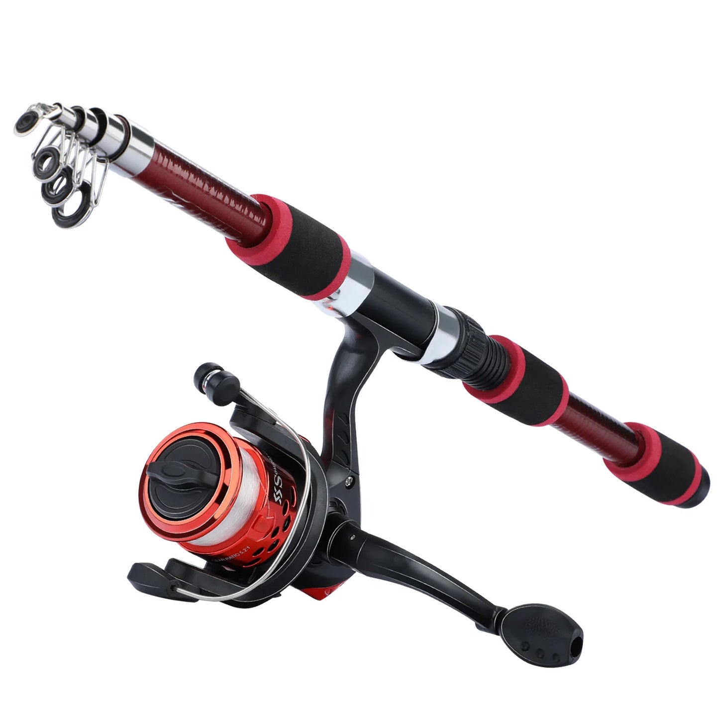 Youth Telescopic Fishing Rod & Reel Combo – 1.8M Full Kit for Confident Young Anglers