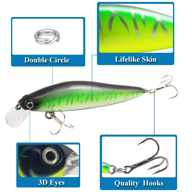 Life Swimbait Minnow – Long Casting Sinking Lure
