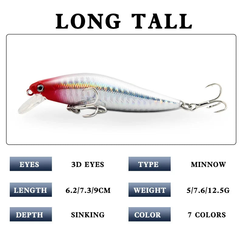 Life Swimbait Minnow – Long Casting Sinking Lure