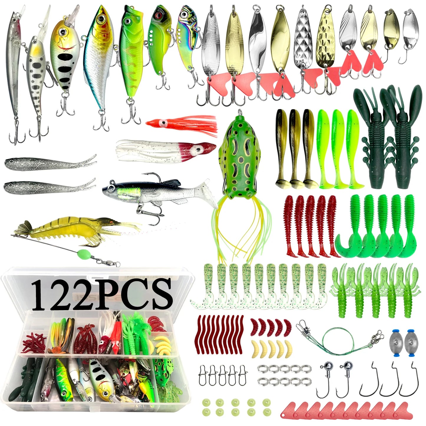 Fishing Lures Kit for Beginners - Confidence in every cast