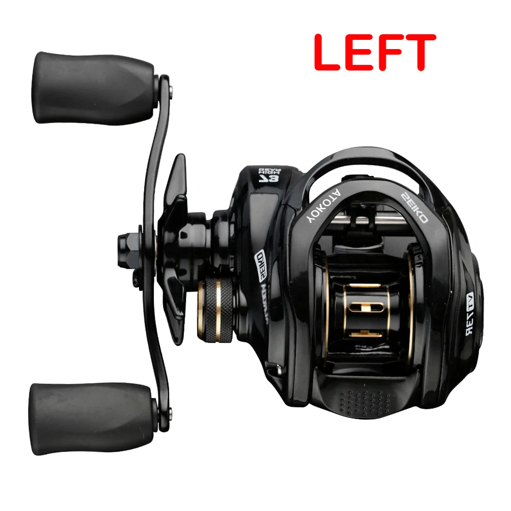 High-Speed Baitcasting Reel – 7.3:1 Gear Ratio, 8KG Max Drag