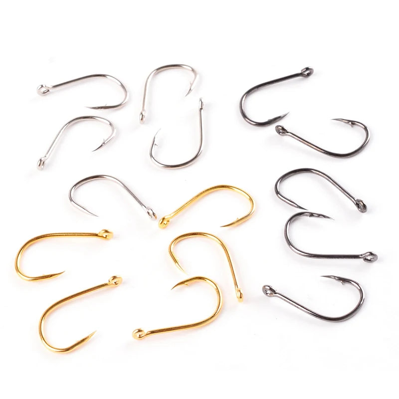 100-Piece High Carbon Steel Fishing Hook Set – Built for Wome Who Fish with Precision
