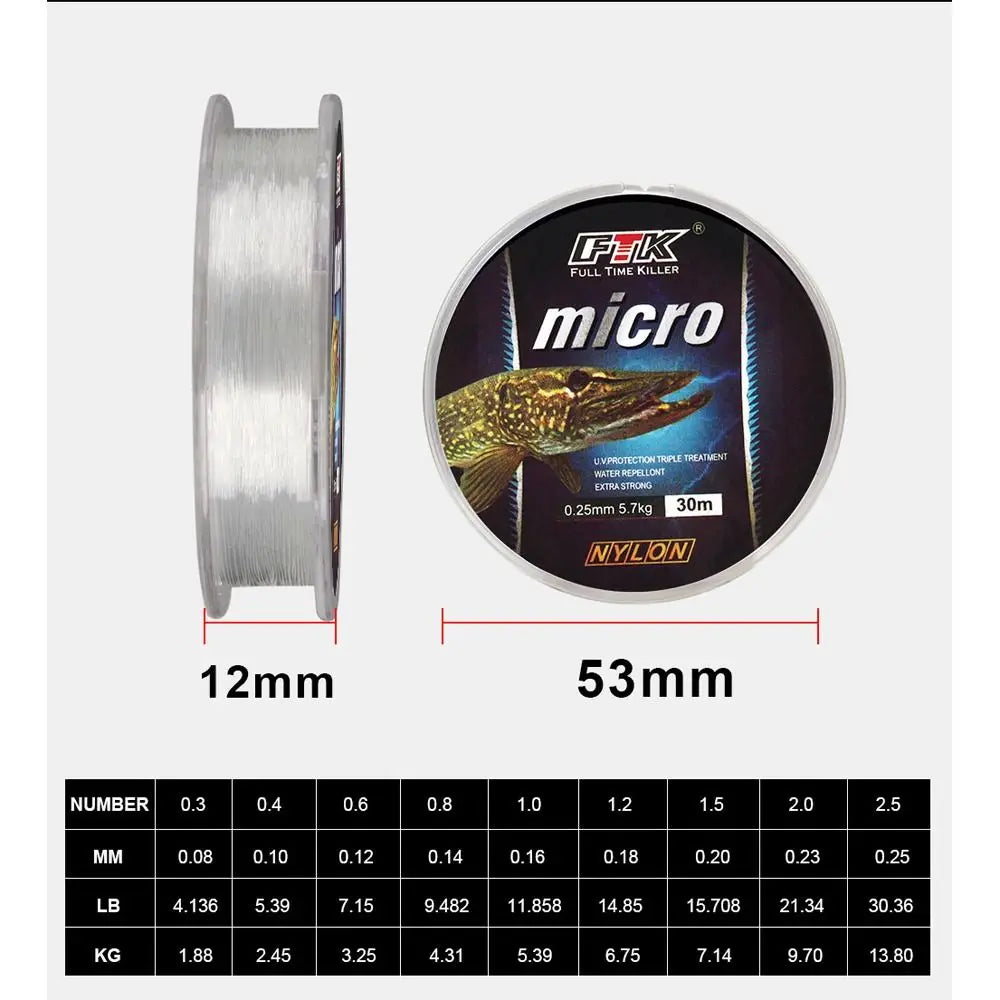 Fishing Line – High Wear Resistance Nylon (100m)