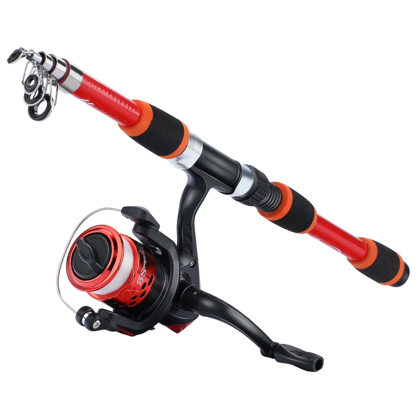 Youth Telescopic Fishing Rod & Reel Combo – 1.8M Full Kit for Confident Young Anglers