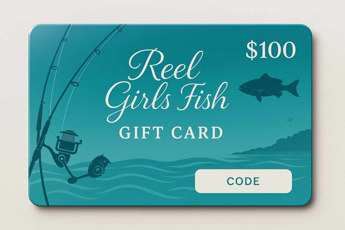 gift card for a fishing website